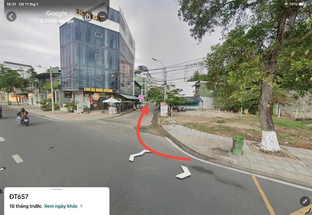 Hàng hiếm bán đất phạm văn đồng, cách biển 50m  tđc hòn đỏ  giá 5,8 tỷ