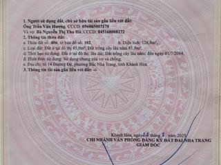 Lô góc 2 mặt tiền thân nhân trung rộng 22m có dòng tiền sẵn  giá 80 triệu/m2