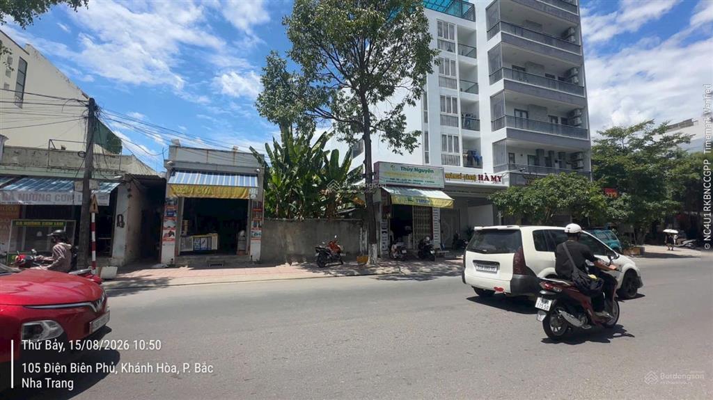 Mặt tiền điện biên phủ cách biển chỉ 500m | đối diện ubnd phường bắc nha trang  giá 15,6 tỷ