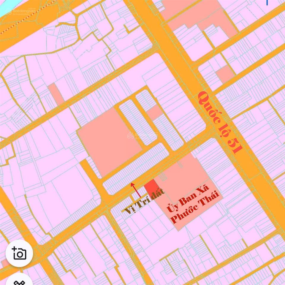Đất mt chính kdc đối diện ủy ban xã phước thái, cần bán gấp!