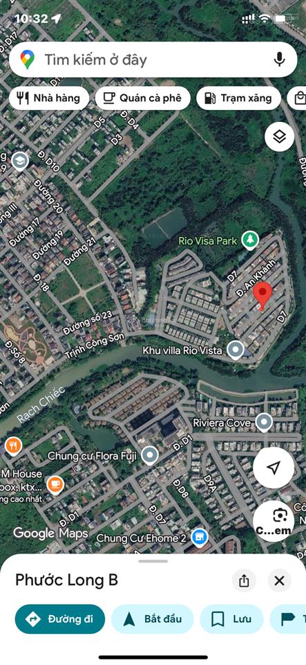 Cho thuê nhà khu villa rio vista quận 9