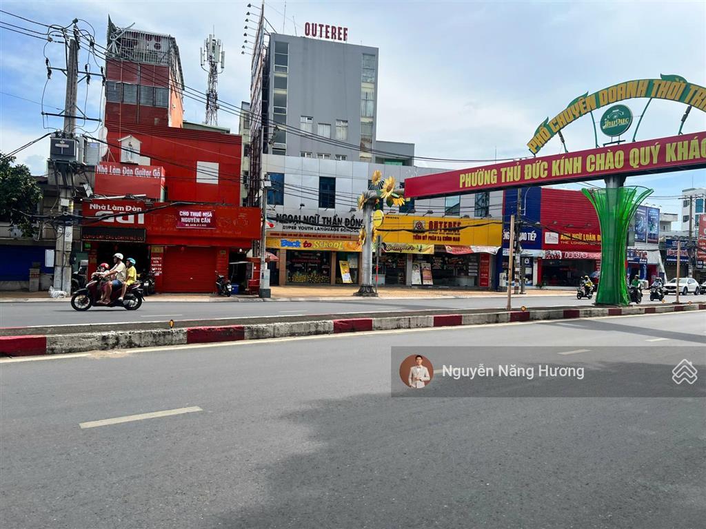 Nhà 4 tầng mặt tiền võ văn ngân  ngang 7 x 28m full thổ  anh ngữ thuê 130 tr/tháng.