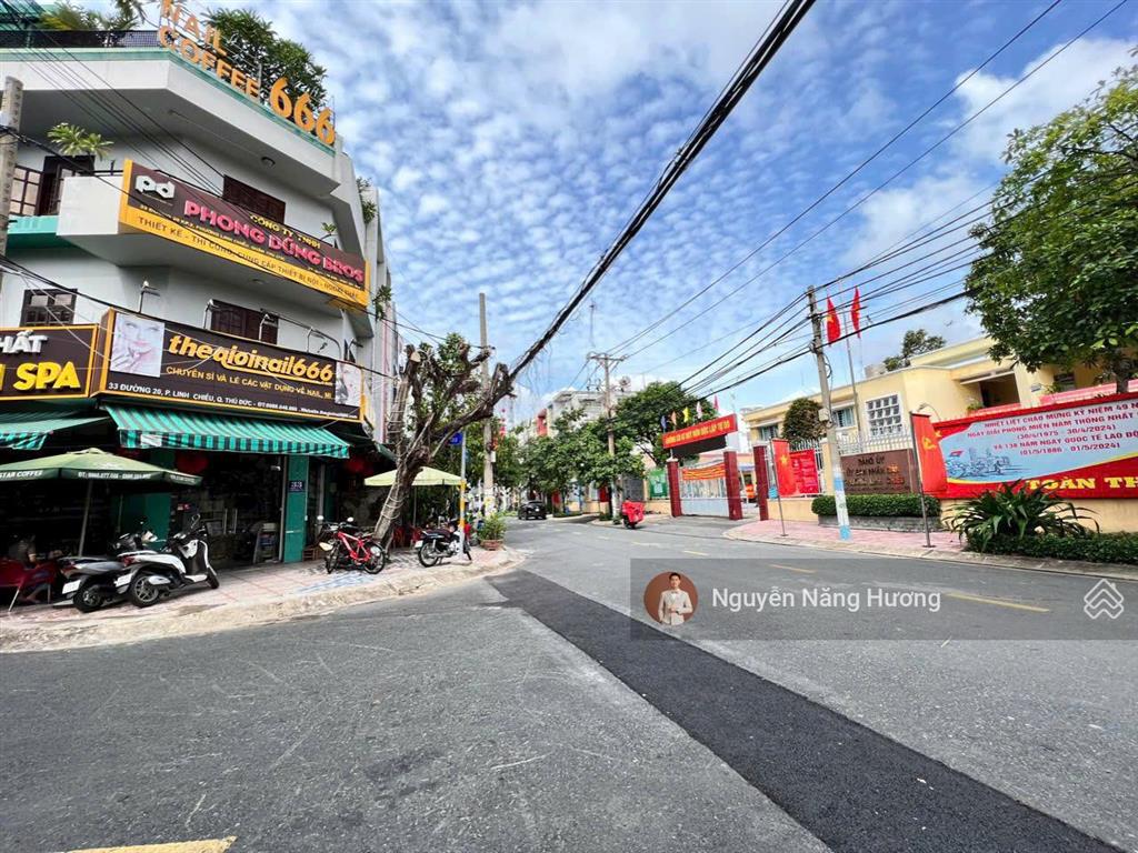 72 triệu/m2  nhà 2 tầng mặt tiền himlam linh chiểu  ngang 9 x 29m cn 189m2 thổ cư   0388 959 ***