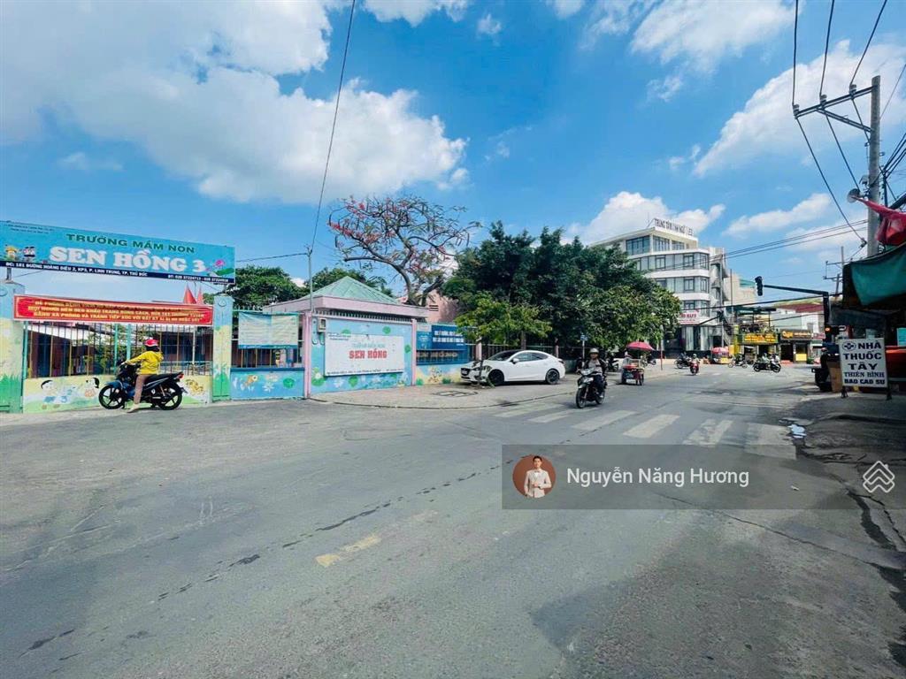 66 triệu/m2 khuôn đất 2 mặt tiền sát hoàng diệu 2  ngang 5m x 30m full thổ tách được 2 lô