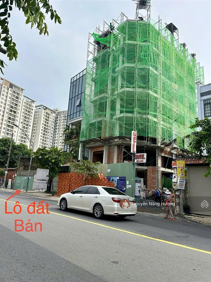 Giảm mạnh 5 tỷ  đất mt đặng văn bi  ngang 5.4 x 24m sẵn gpxd hầm 7 tầng mái che