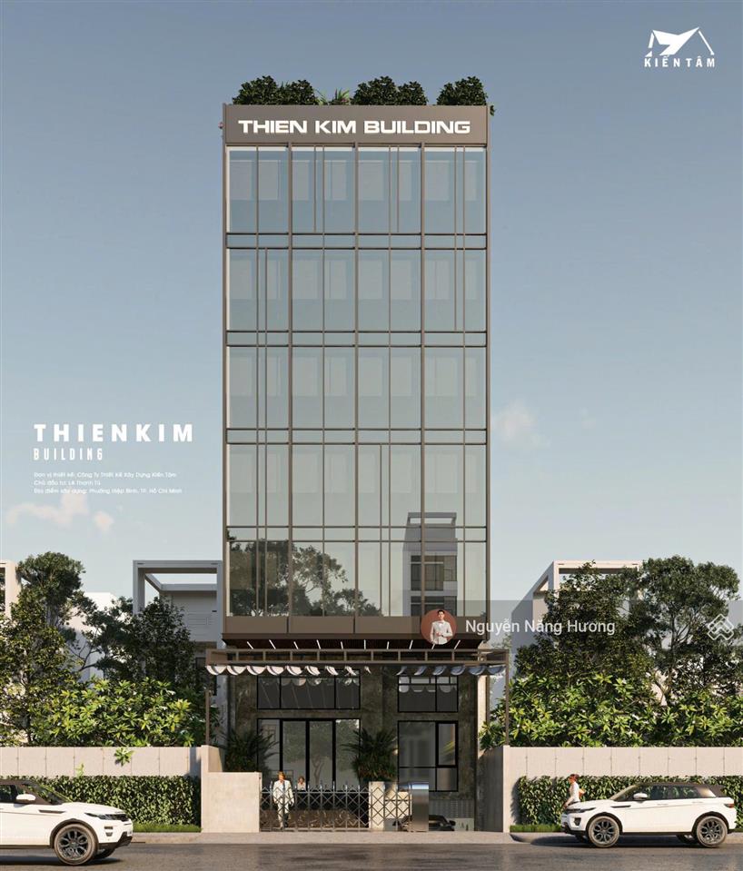 Cc cho thuê nhà mặt tiền linh đông  ngang 10 x 21m, sử dụng 1000m2 sàn kết cấu hầm + 7 tầng