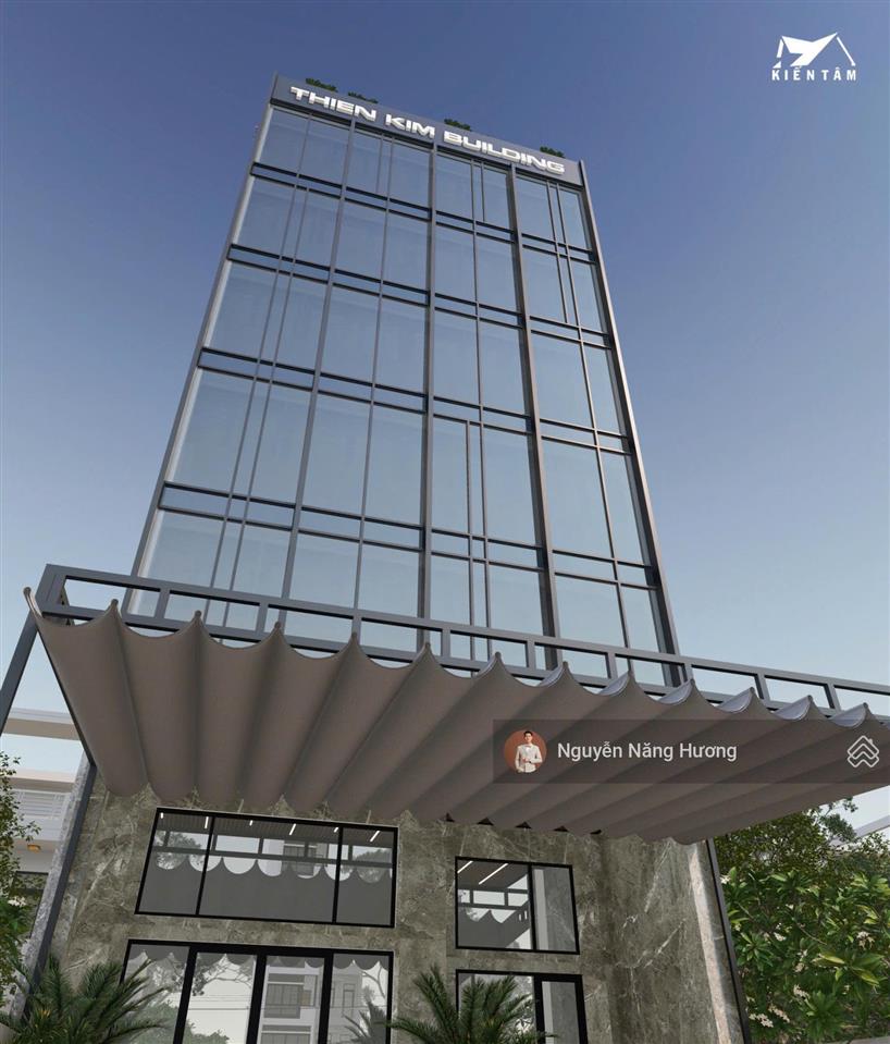 Cc cho thuê nhà mặt tiền linh đông  ngang 10 x 21m, sử dụng 1000m2 sàn kết cấu hầm + 7 tầng