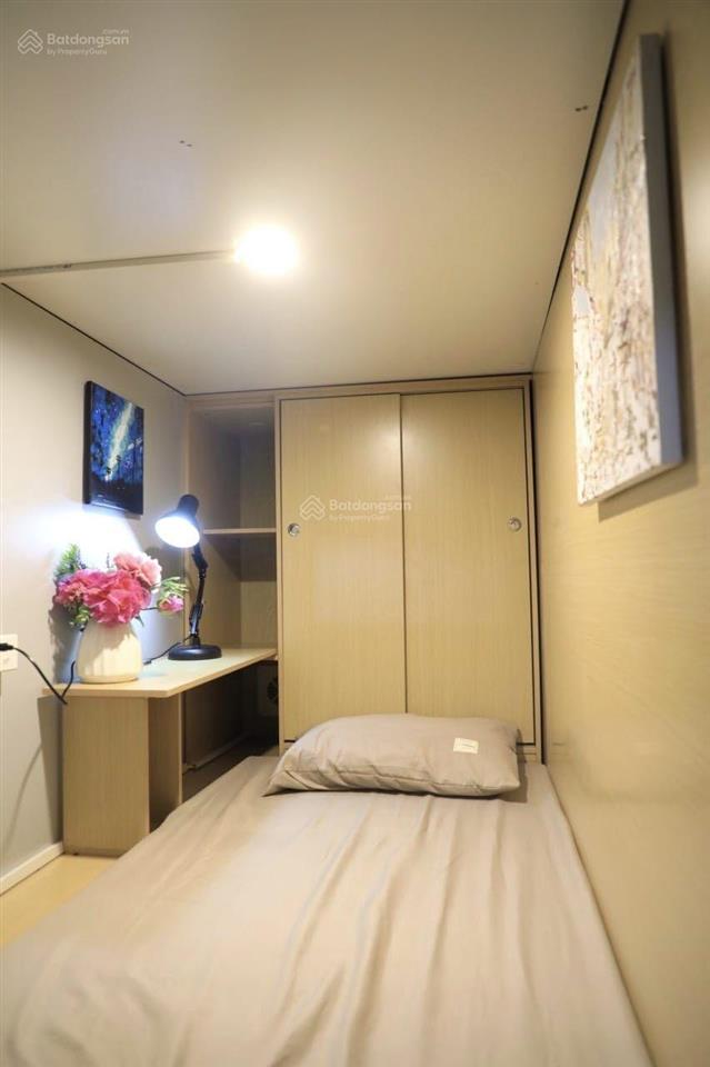 Ở ghép 4 bạn chung phòng. có vách ngăn riêng biệt. full nt, giá 1.2tr. tại trương định