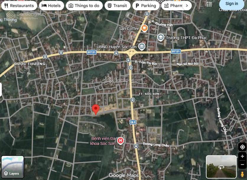 Cơ hội sở hữu đất đẹp thôn dược thượng tiên dược sóc sơn hà nội