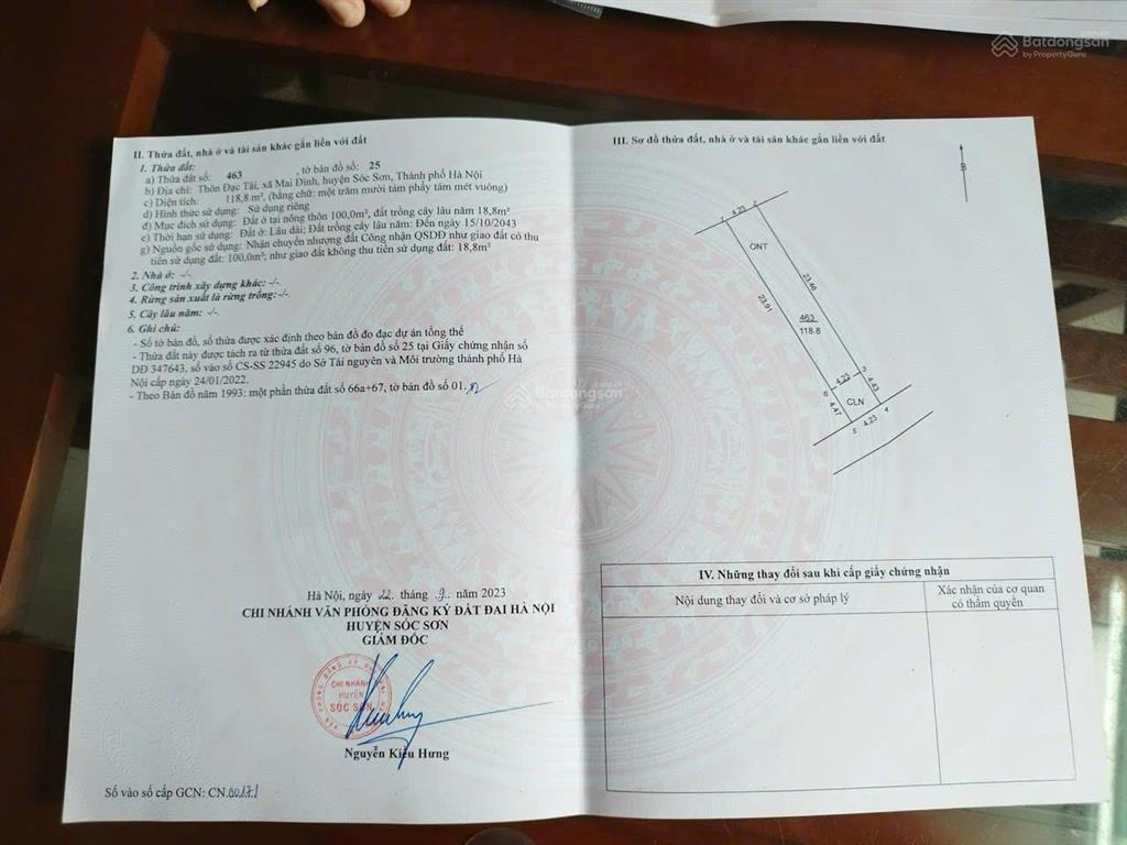 Bán 118,8m2 đạc tài, giá tốt uy tín