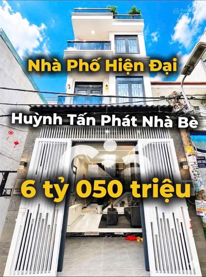 Nhà phố góc hông 4x13 cách huỳnh tấn phát 50m, giá 6 tỷ 050tr full nội thất 0937 075 ***