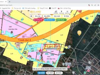 Bán 75.7m2 giáp vành đ 4 nguyệt đức, thuận thành, bắc ninh