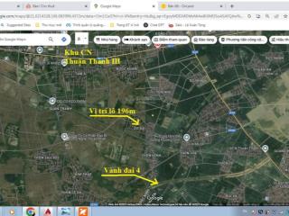 Bán 196m2 (chia 2 được) thôn dư xá, ninh xá. huyện thuận thành. bắc ninh.  0985 299 ***