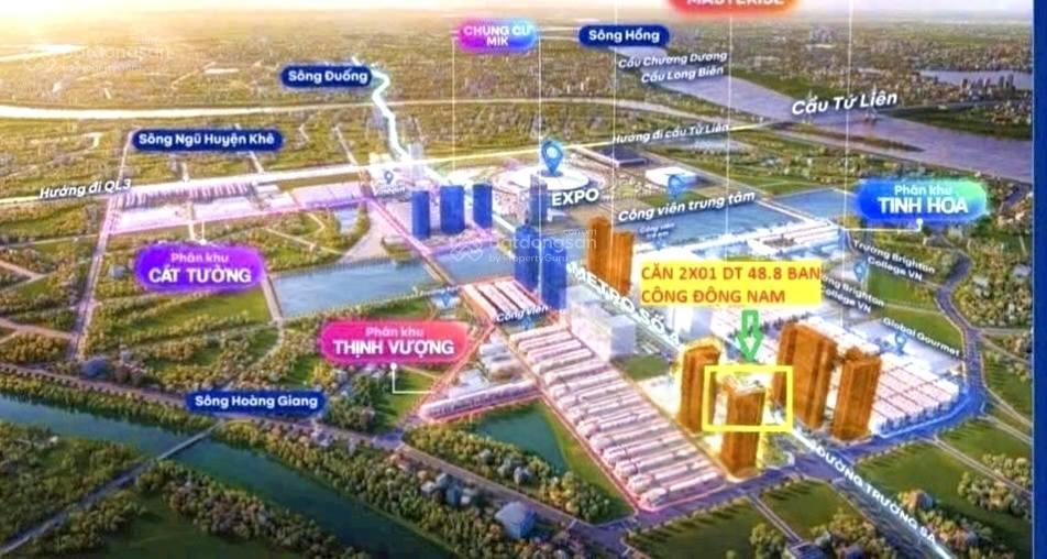 Chính chủ bán căn a2101 tòa a2 chung cư master giá chủ đầu tư đã vào tiền ( 0843 197 ***)