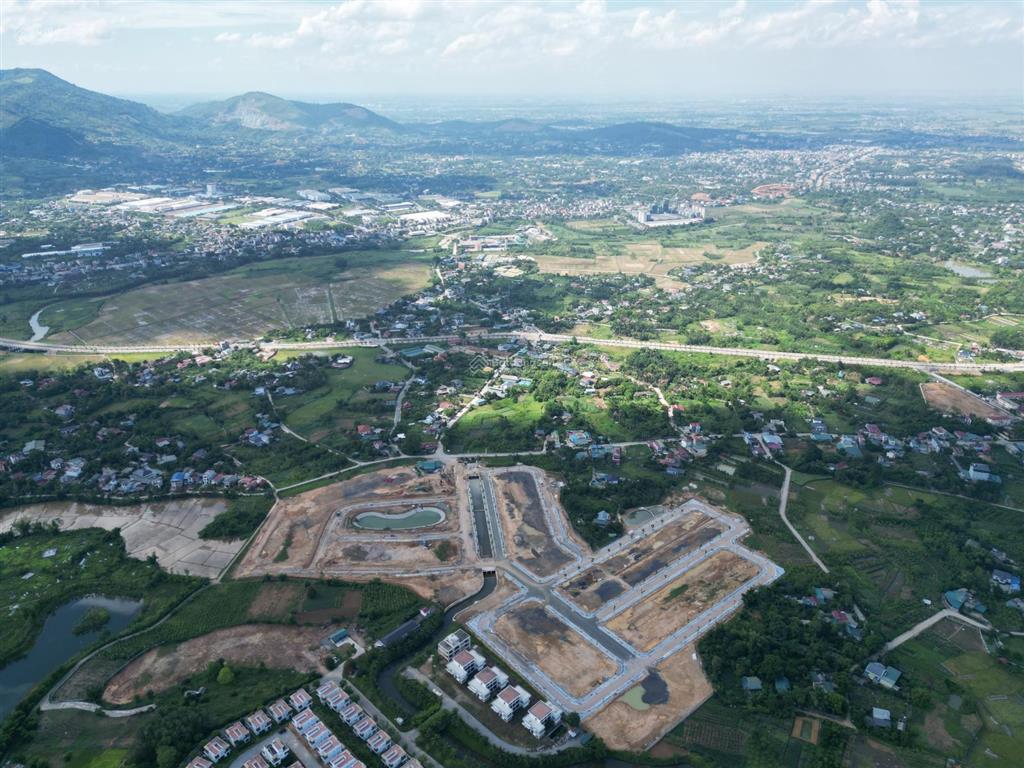 150m2, mt 8.5m đất nền biệt thự dự án dream garden city, gần legacy hill lương sơn, hoà bình, sổ đỏ