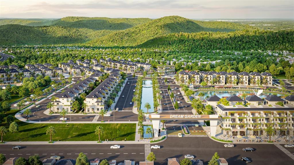 150m2, mt 8.5m đất nền biệt thự dự án dream garden city, gần legacy hill lương sơn, hoà bình, sổ đỏ