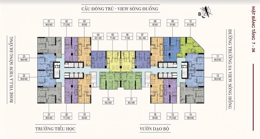 Chính chủ cần bán trước tết căn 2pn view pháo hoa vin cổ loa