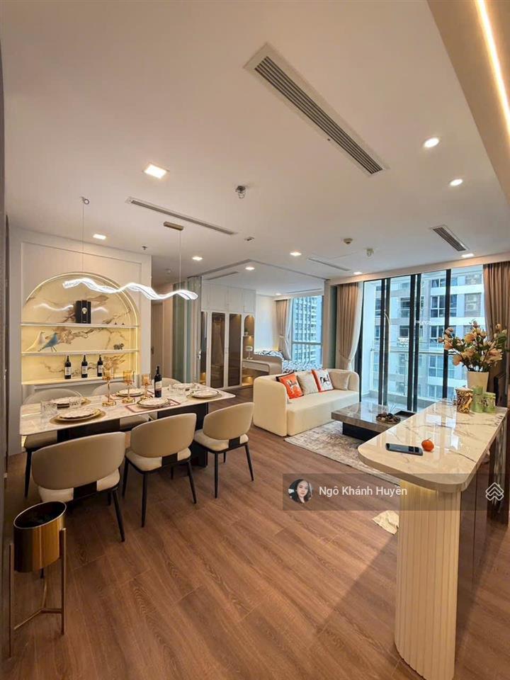 Căn hộ 3 phòng ngủ 115m2 vinhomes central park nội thất luxury