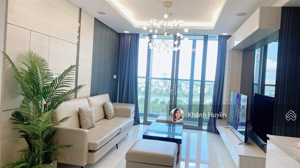 Cho thuê căn hộ 2 phòng ngủ vinhomes central park 90,6m2 view sông, công viên siêu đẹp