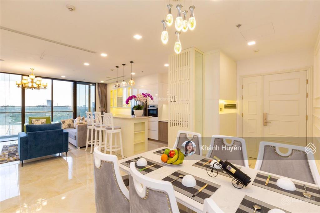 Cho thuê căn hộ 1 phòng ngủ landmark 81, 55m2 view thành phố và quận 1