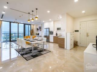 Cho thuê căn hộ 1 phòng ngủ vinhomes central park 54m2 view trực diện sông