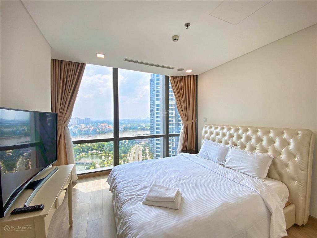 Cho thuê căn hộ 1 phòng ngủ vinhomes central park 54.4m2 nội thất sang trọng