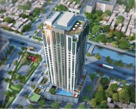 Căn hộ remax plaza, 117118 bãi sậy, p1, q6, 120m2, 3pn, 2wc, nhà trống, giá 9.5tr. linh 0902 505 ***