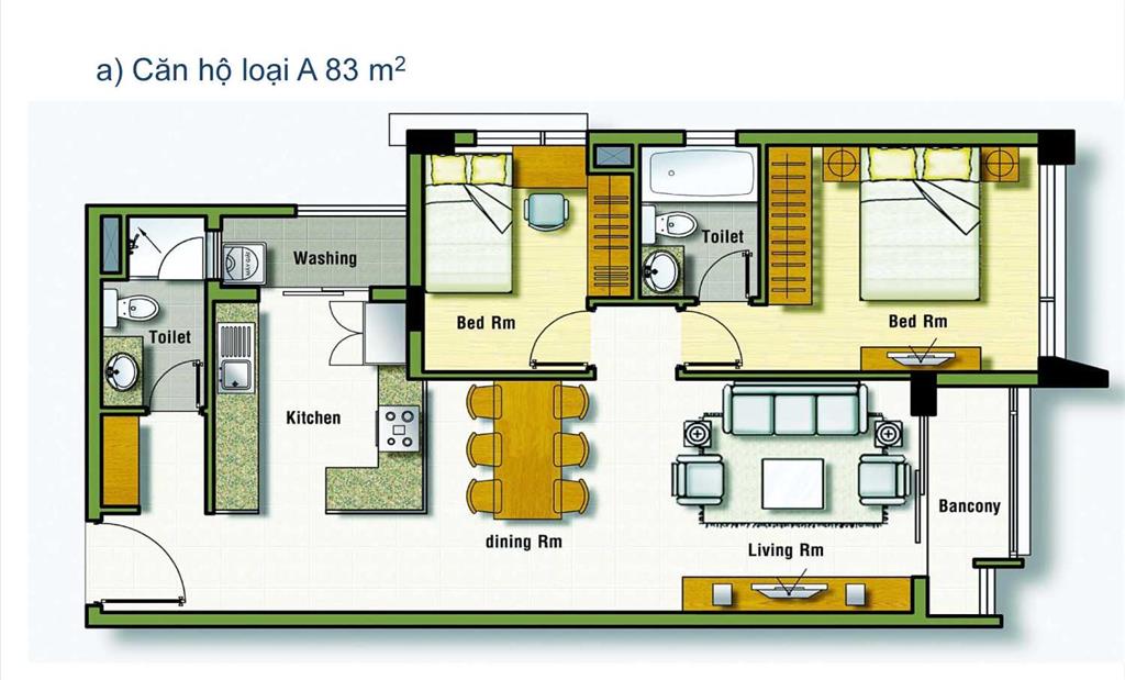 Căn hộ the mansion, kdc 13e intresco, phong phú, h.bình chánh, 83m2, 2.2 tỷ. linh 0902 505 ***