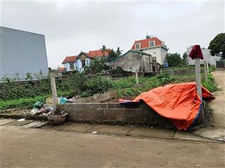 Bán đất lô góc 2 mặt tiền ô tô vào tận nhà  xã chương dương, thường tín, hà nội