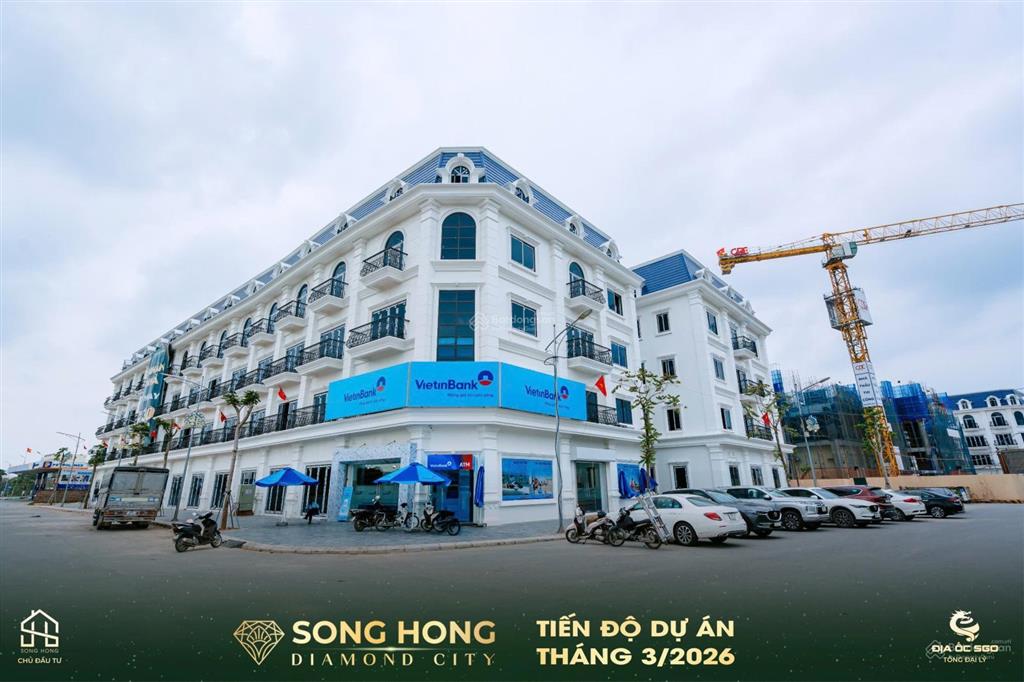 Shophouse 2 mặt tiền chỉ 4.1 tỷ trả 18 tháng 0% lãi 36 tháng cơ hội hiếm  0334 334 ***