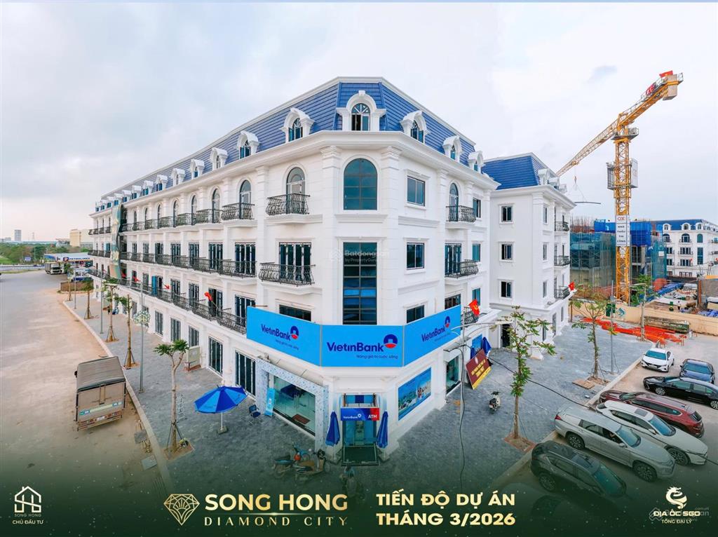 2 mặt tiền thật  shopohouse hiếm của khu đông?