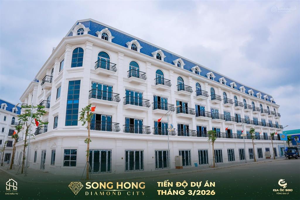 2 mặt tiền thật  shopohouse hiếm của khu đông?