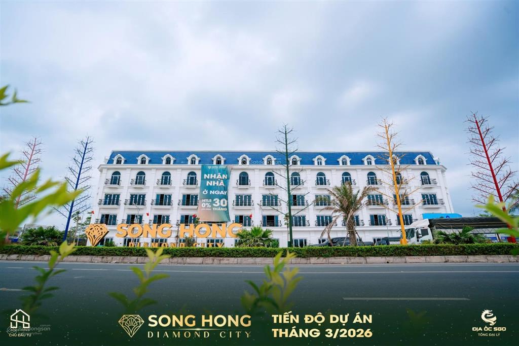 2 mặt tiền thật  shopohouse hiếm của khu đông?