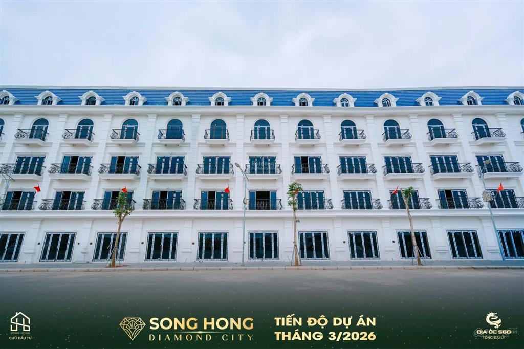 2 mặt tiền thật  shopohouse hiếm của khu đông?