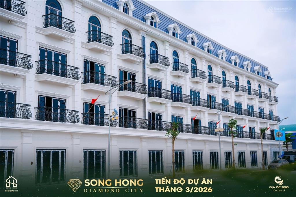 2 mặt tiền thật  shopohouse hiếm của khu đông?