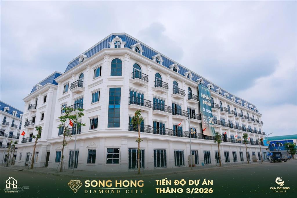 2 mặt tiền thật  shopohouse hiếm của khu đông?