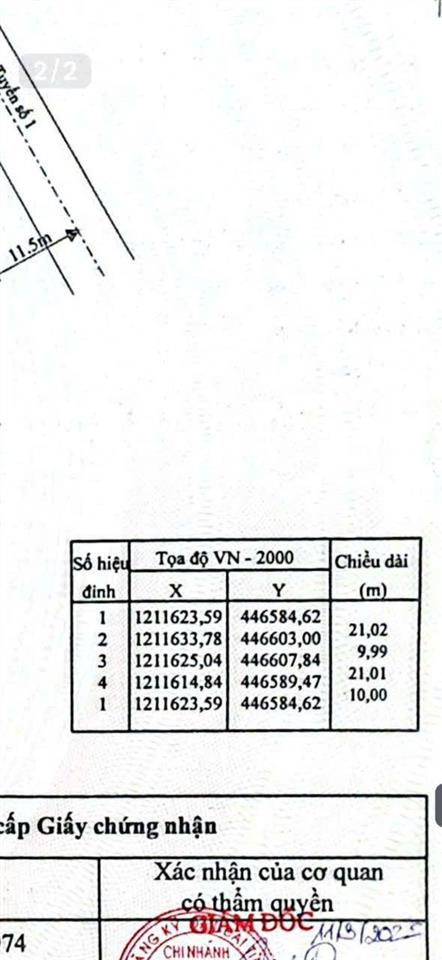 Bán đất 210m2 ở đt 707, mương mán, 1,05 tỷ giá tốt