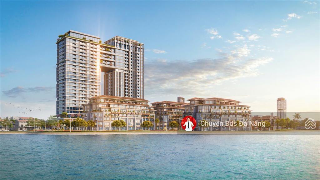 Chủ đầu tư sun group mở bán nhà phố liền kề sát cầu rồng 200 mét mặt tiền đường và sông hàn
