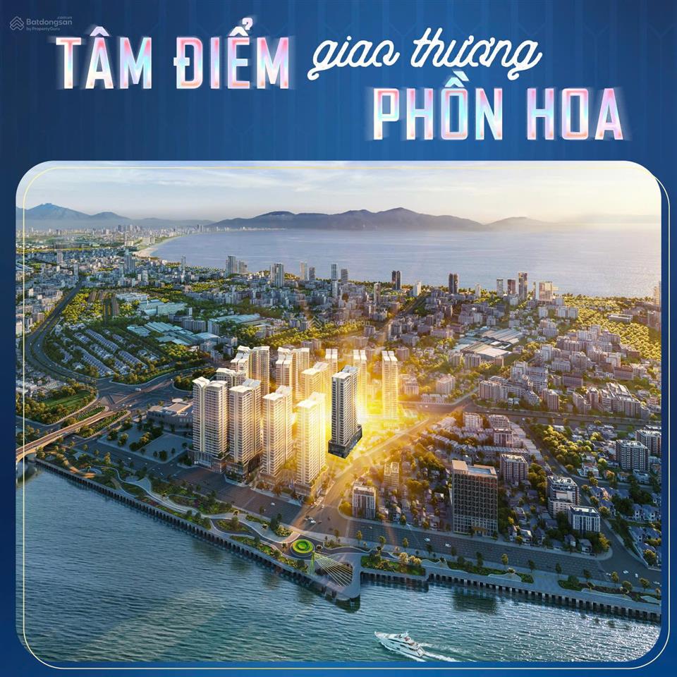 Quỹ căn hộ 1pn, 2pn, 3pn view sông hàn tầng cao thấy biển vị trí trung tâm liền kề vincom
