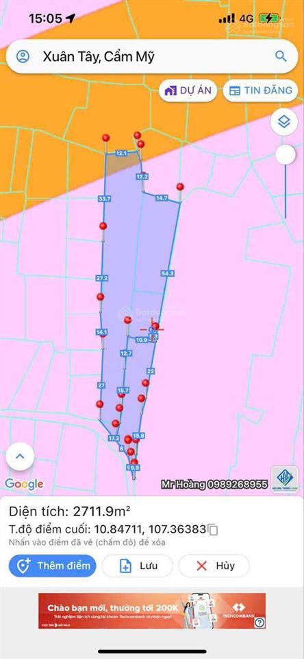 Bán 2400m dính đường 773 giá 1tyxx
