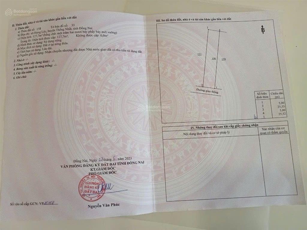 Chính chủ cắt lỗ căn nhà 2pn xã hưng lộc mới xây, cách ql 1a 750m đầy đủ tiện ích. giá 1,5 tỷ tl