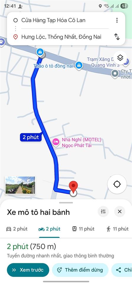 Chính chủ cắt lỗ căn nhà 2pn xã hưng lộc mới xây, cách ql 1a 750m đầy đủ tiện ích. giá 1,4 tỷ tl