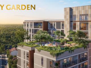 Cắt lỗ thấp hơn giá gốc căn 1pn+1 elysian 52m2. tầng sky garden đẹp dự án, dt 52m2