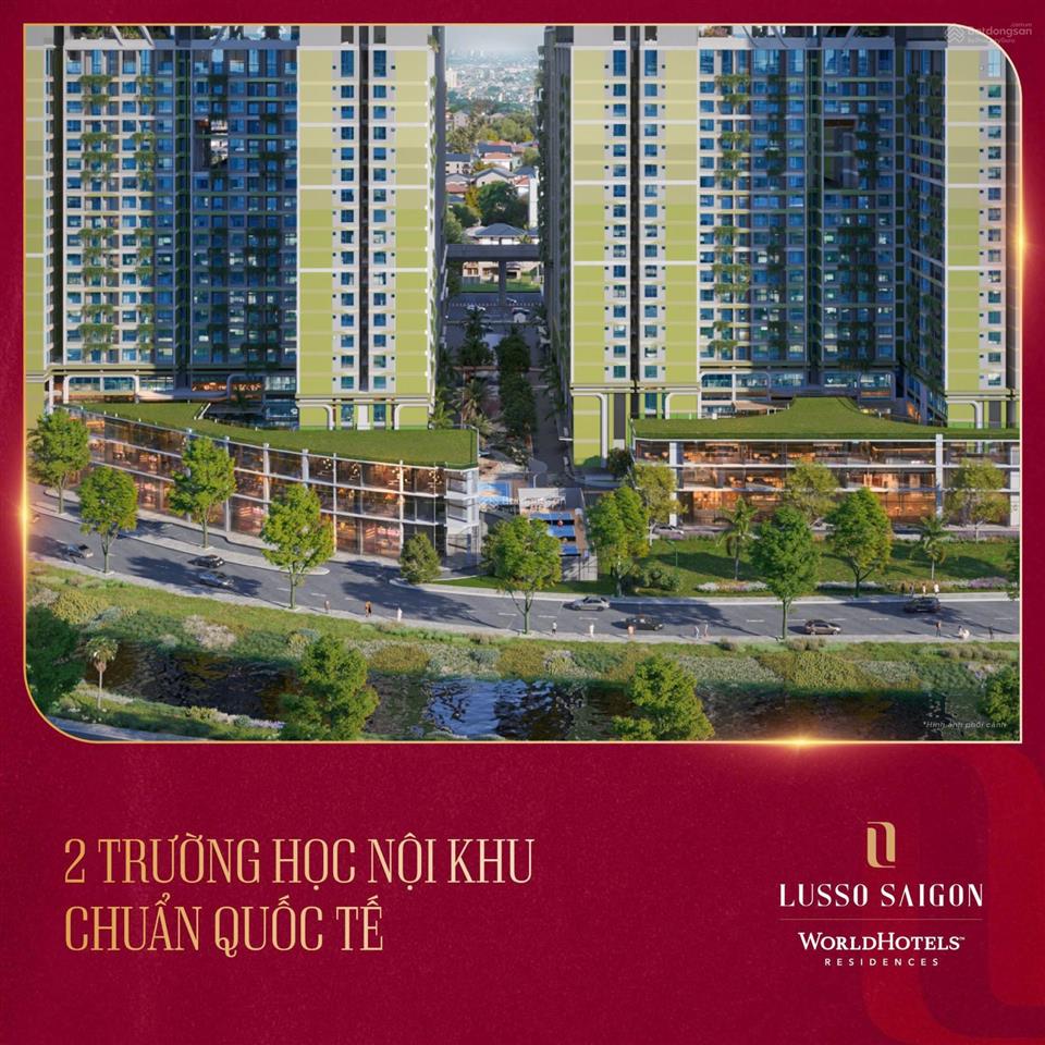Nổi bật hàng đẹp lusso saigon ql13 vận hành world hotel chỉ 48tr/m2, căn đẹp giá tốt  ngay