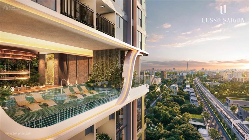 Lusso saigon nổi bật căn 2pn2wc giá tốt 3,2 tỷ, căn đẹp tầng trung hiếm có, tt 11% nhận nhà