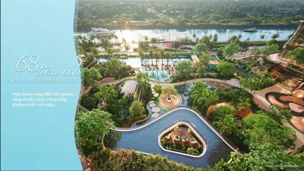 Mở bán gđ1 khu compound palm river view sông q2  nhận bản giá chi tiết và ck 17%  tham quan ngay
