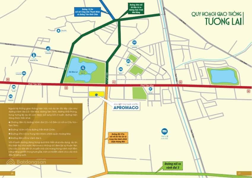Bán biệt thự 112m2, mặt tiền 8m gần hồ đền lừ, đã hoàn thiện nội thất và thang máy sang trọng