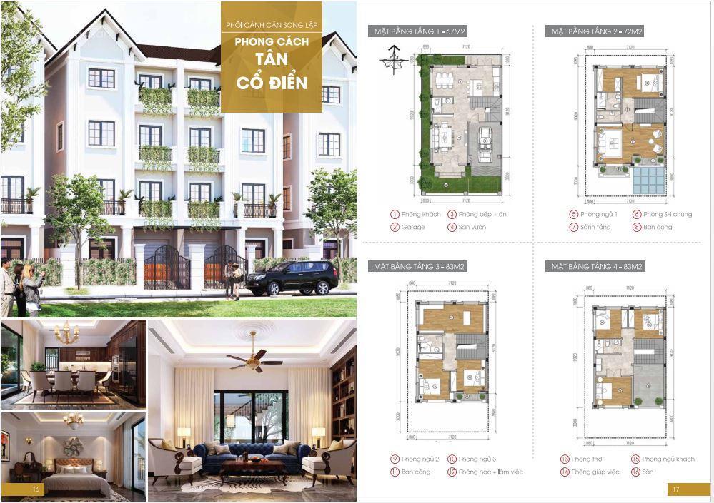 Chuyển nhượng căn biệt thự hồ đền lừ, mặt tiền siêu rộng, giá tốt