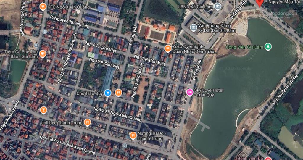 Chuyển nhượng mảnh đất siêu đẹp, hiếm, mặt tiền rộng 12.8 mét tại cửu việt, trâu quỳ