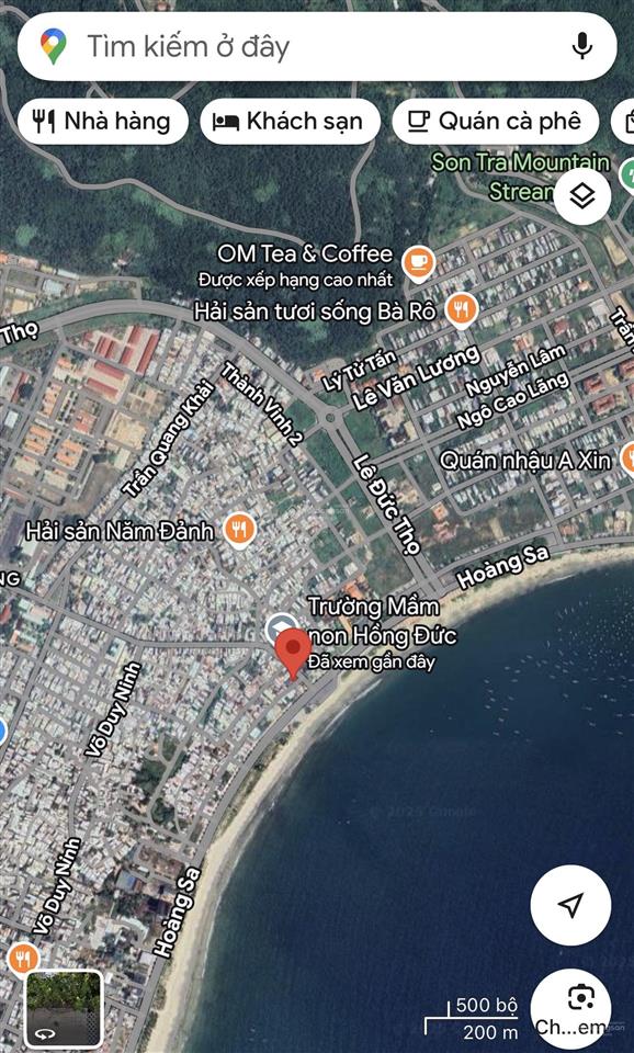 Bán 2 lô đất liền kề mặt tiền nguyễn phan vinh sơn trà đà nẵng